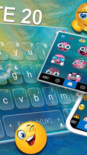 Mate20 Business Keyboard Theme screenshot 3