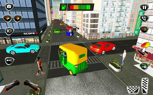 Tuk tuk auto rickshaw driver tuk tuk rickshaw game screenshot 6