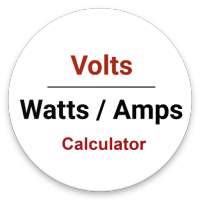 Volts/Watts/Amps Calculator on 9Apps