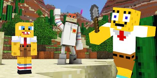 Spongebob Skins for Minecraft screenshot 1