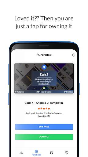 CodeX - Android Material UI Templates screenshot 6