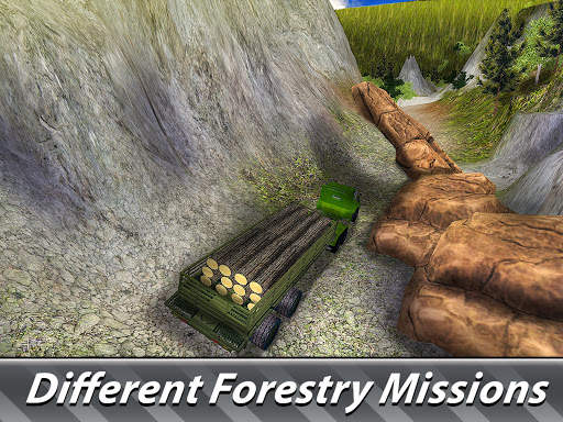 Logging Harvester Truck 4 تصوير الشاشة