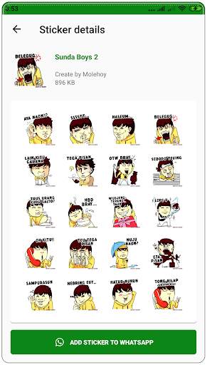Stiker Sunda WAStickerApps screenshot 5