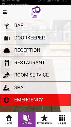 A-LE Mobile Guest Softphone screenshot 2