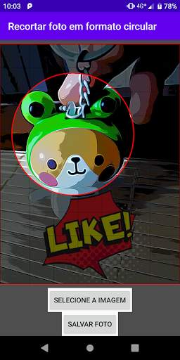 Recortar foto em formato circular screenshot 6