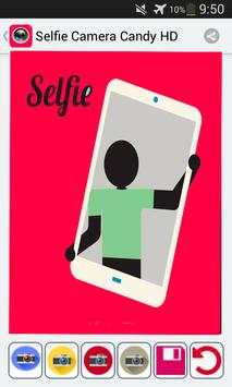 Selfie Camera Candy HD screenshot 1