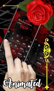 Dark Red Typing Keyboard screenshot 4