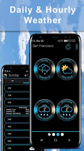 Weather Rise Clock 30  Widgets screenshot 6