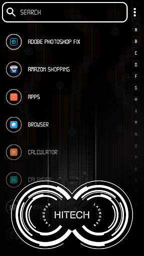 Hi Tech Launcher screenshot 5