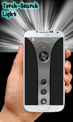Brightest Torch Plus : FlashLight With View Finder screenshot 1