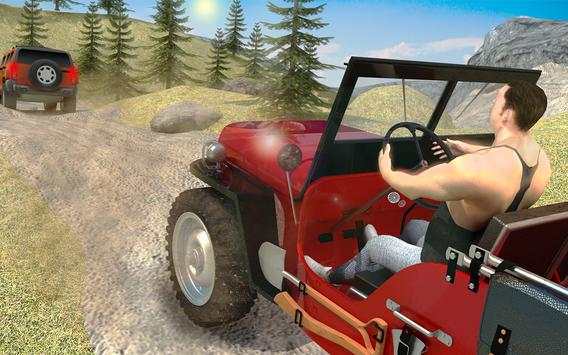 Offroad Jeep Truck Driving - Prado Simulator screenshot 12