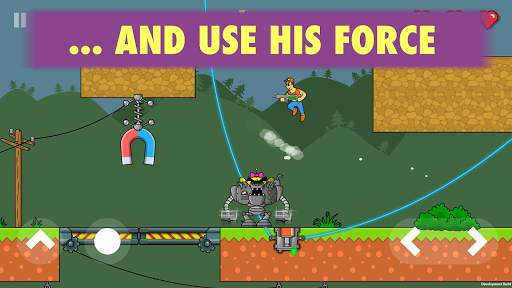 High Voltage 2D — Robots Attack Battle Platformer screenshot 5