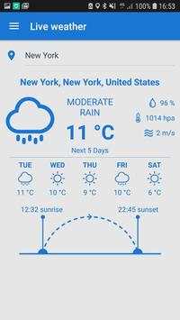 Météo et prévisions en direct screenshot 2