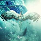 Angel live wallpaper