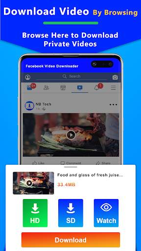 Video Downloader for Facebook screenshot 3