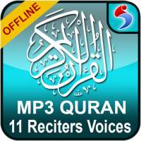 Quran Mp3 Full Free and Offline, 11 Qurra Audio logo