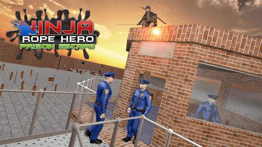Ninja Rope Hero Prison Survival Escape screenshot 4