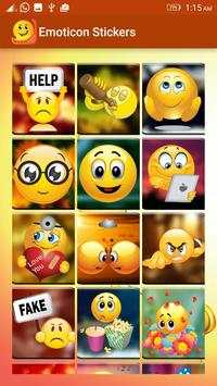 Emoticon stickers for whatsapp screenshot 3