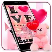 Pink Bear Keyboard 10001004