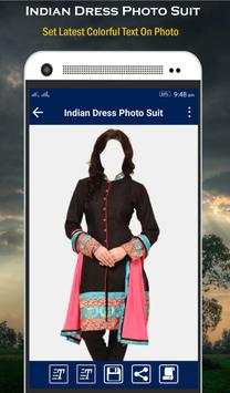 Indian Dress Photo Suit 3 تصوير الشاشة