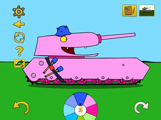 Tanktoon RanZar Coloring screenshot 10