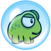 Bubble frog icon