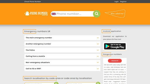 Who called me? The best caller ID and block App UK screenshot 1