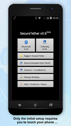 SecureTether - Free no root Bl screenshot 1