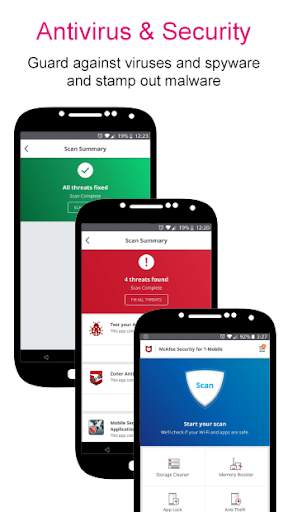 McAfee® Security for T-Mobile скриншот 1