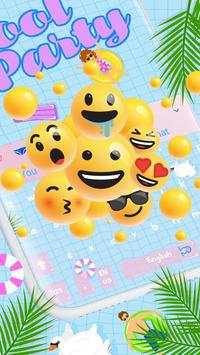 Cool Pool Party Keyboard screenshot 3