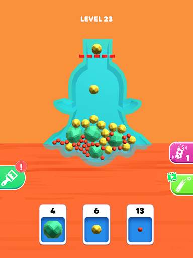 Bottle Balls - Masukkan Bola ke dalam toples screenshot 8