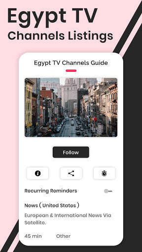 Egypt TV Schedules - Live TV All Channels Guide screenshot 3