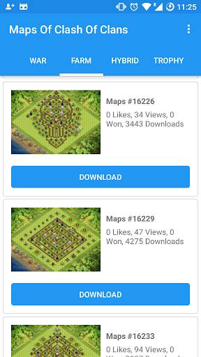 Maps Of Clash Of Clans screenshot 1