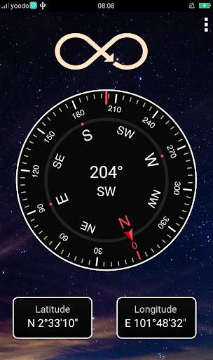 Digital Compass 360 with Free inclinometer 3 تصوير الشاشة