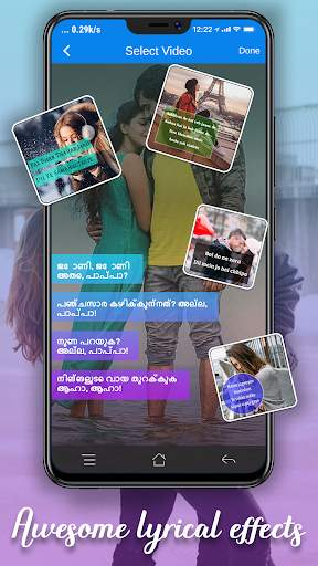 Malayalam photo lyrical video maker 2020 screenshot 3