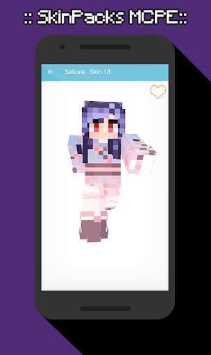SkinPacks Sakura for Minecraft screenshot 3