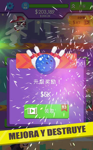 Bowling Idle - Juegos Idle de Deportes screenshot 3