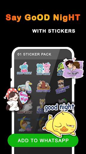 GoodNight Sticker For Whatsapp screenshot 2