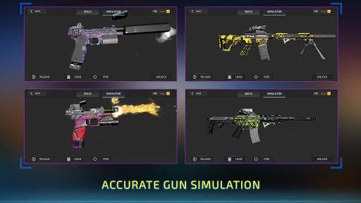 Gun Simulator: gun builder 3D screenshot 4