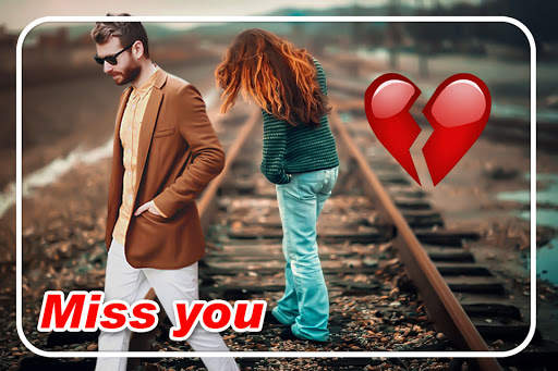 Miss You Cut Paste photo Frame screenshot 2
