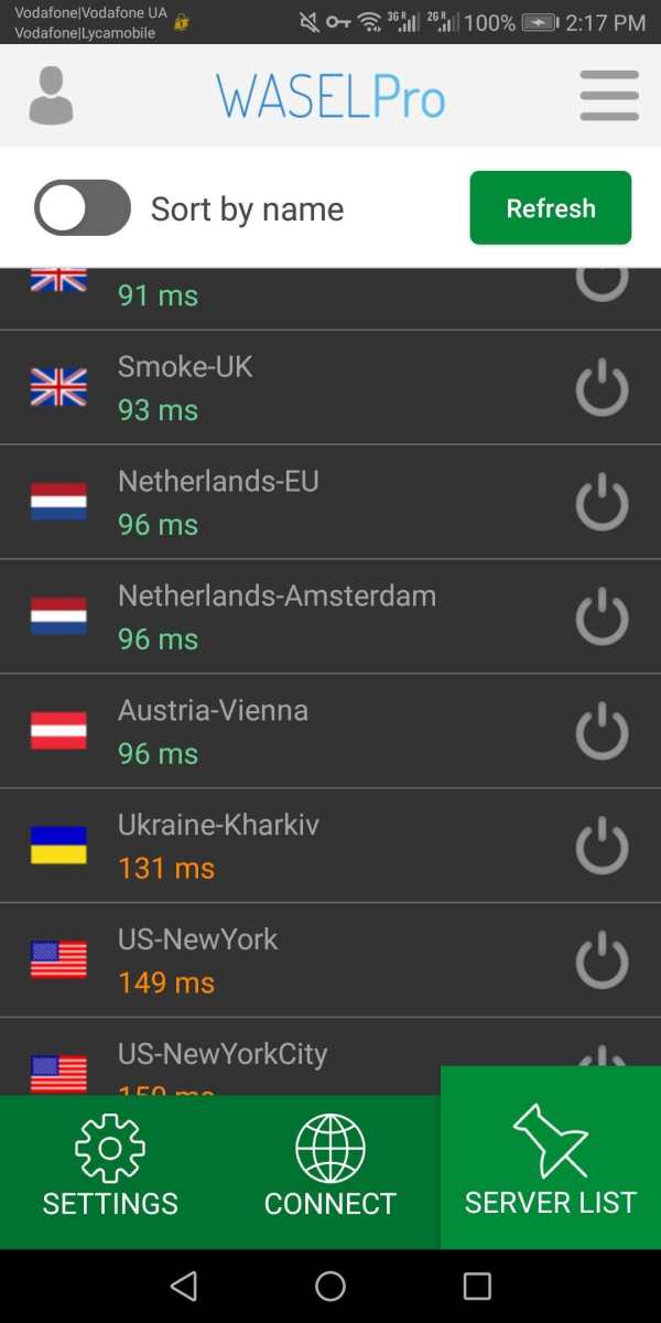 VPN WASEL Pro screenshot 2