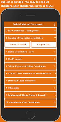 Indian Constitution, Polity & Governance (Free) screenshot 1