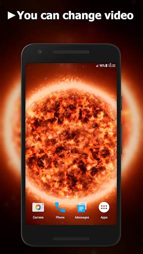 Sun Video Live Wallpaper screenshot 2