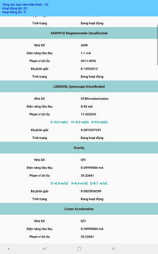 Device Checker  *SAM* (Phone and tablet testing) screenshot 10
