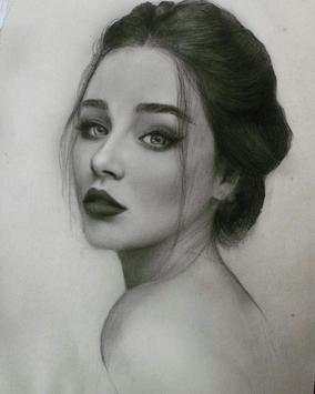 صور رسم بنات بقلم الرصاص 2019 7 تصوير الشاشة