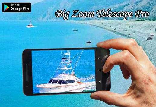 Big Zoom Telescope Pro screenshot 1