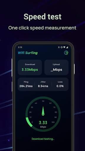 WiFi Surfing - Speed Test screenshot 3