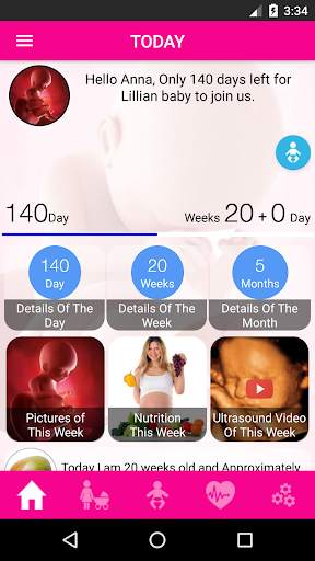 Pregnancy Day by Day 1 تصوير الشاشة