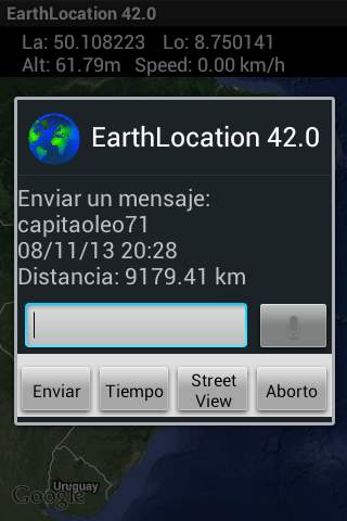 Rastreador de GPS EarthLocation screenshot 5