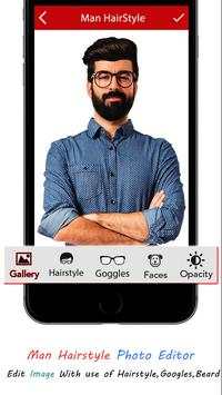 Man HairStyle Photo Editor screenshot 1